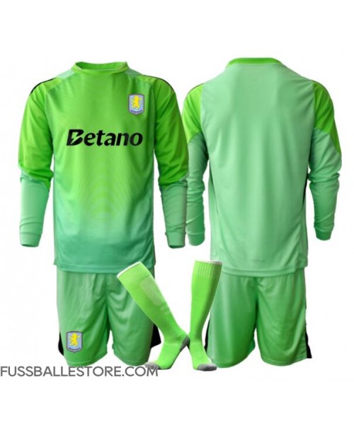 Günstige Aston Villa Torwart Auswärts Trikotsatzt Kinder 2025-26 Langarm (+ Kurze Hosen) Günstige Aston Villa Torwart Auswärts Trikotsatzt Kinder 2025-26 Langarm (+ Kurze Hosen)